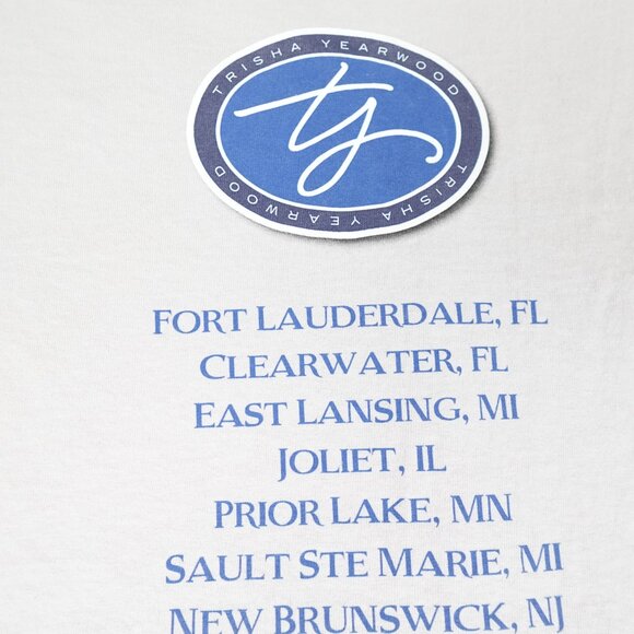 Tricia Yearwood Country Music Concert Tour Shirt Adult XL 100% Cotton Tee - Picture 8 of 8